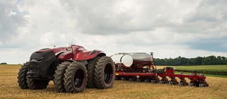 Case IH впервые представила концепт автономного трактора на выставке Farm Progress Show